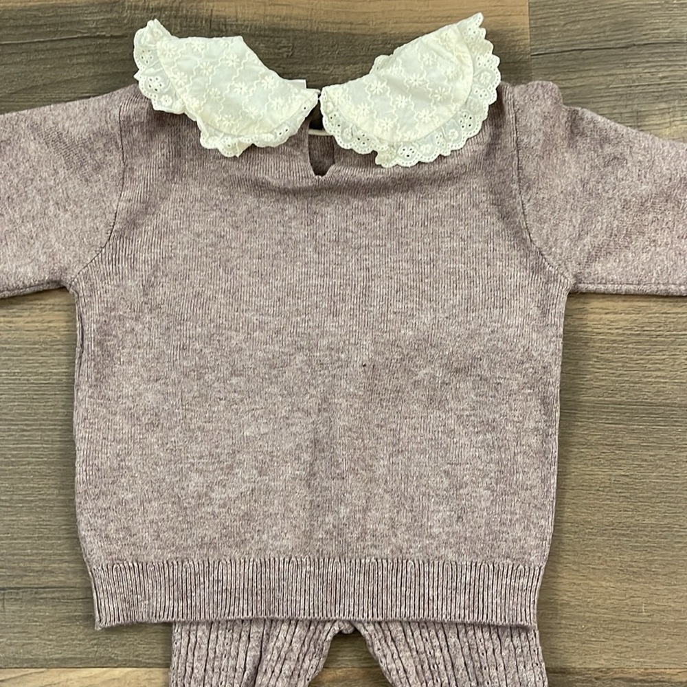 Zara Matching Sweater Bib Set - Picture 3 of 4